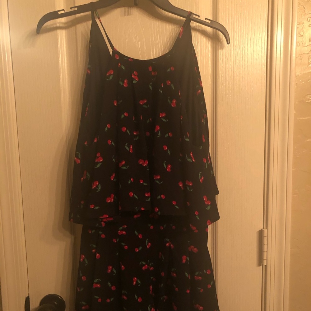 Cute Cherry Romper